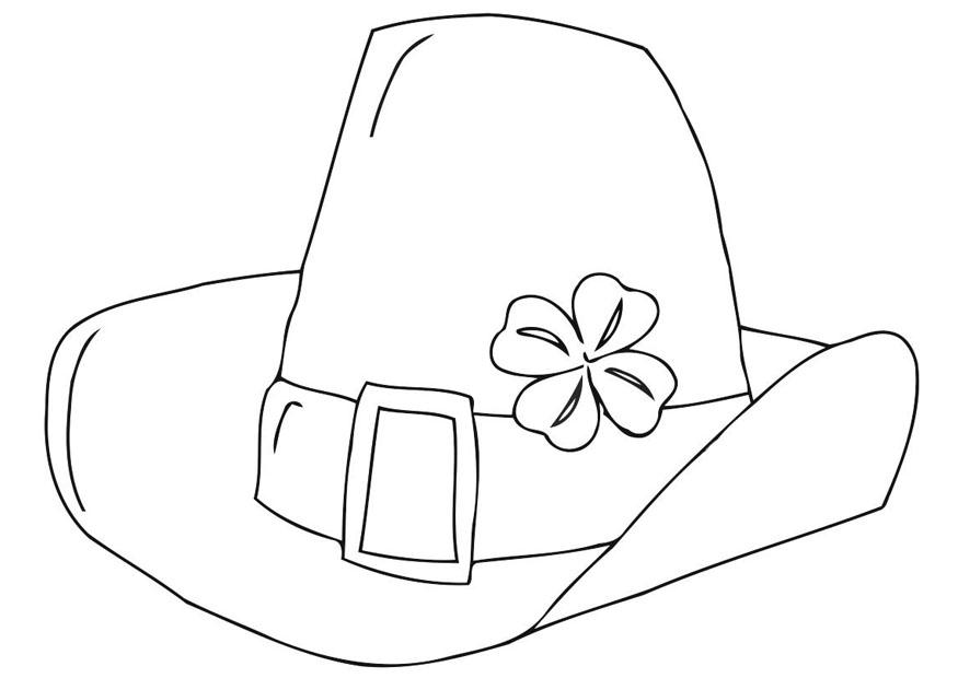 giorno di san patrizio - cappello Disegno da colorare giorno di san patrizio - cappello