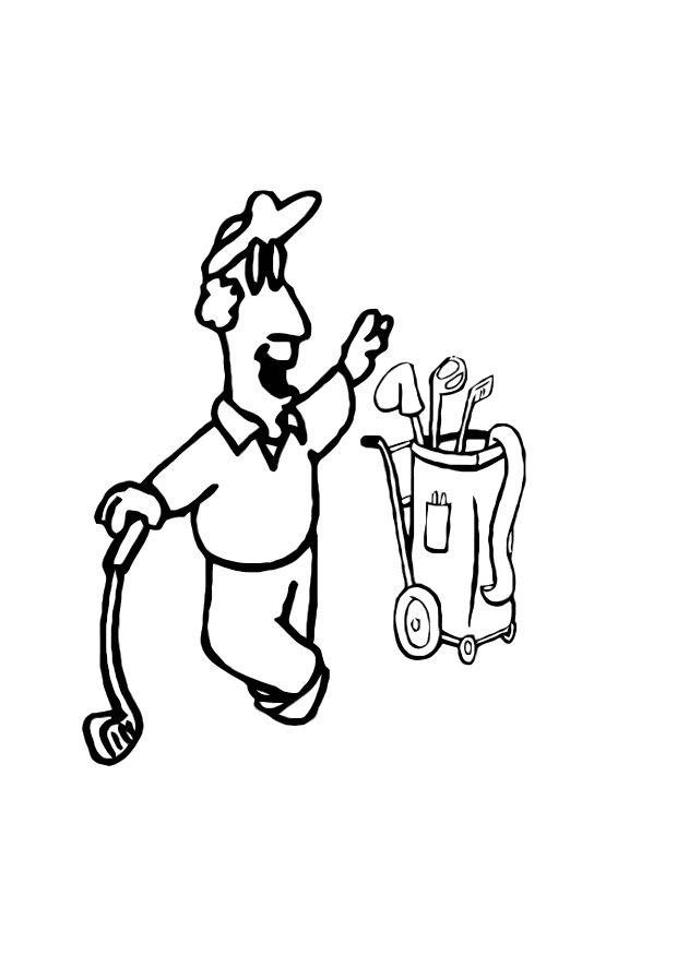 golf Disegno da colorare golf