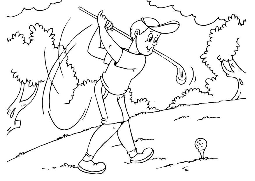 golf Disegno da colorare golf