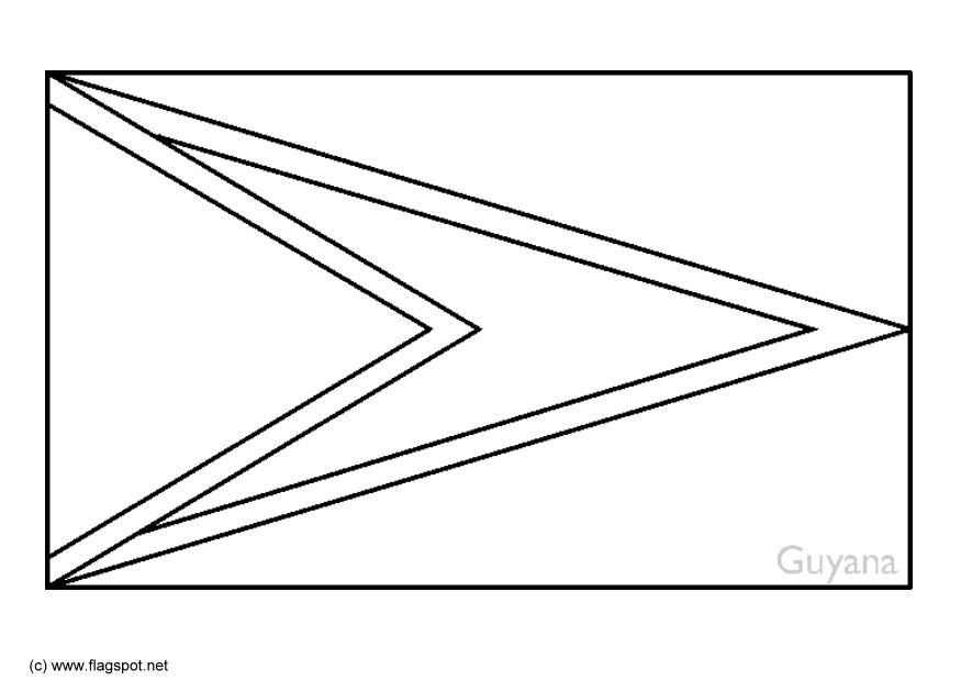 guyana Disegno da colorare guyana