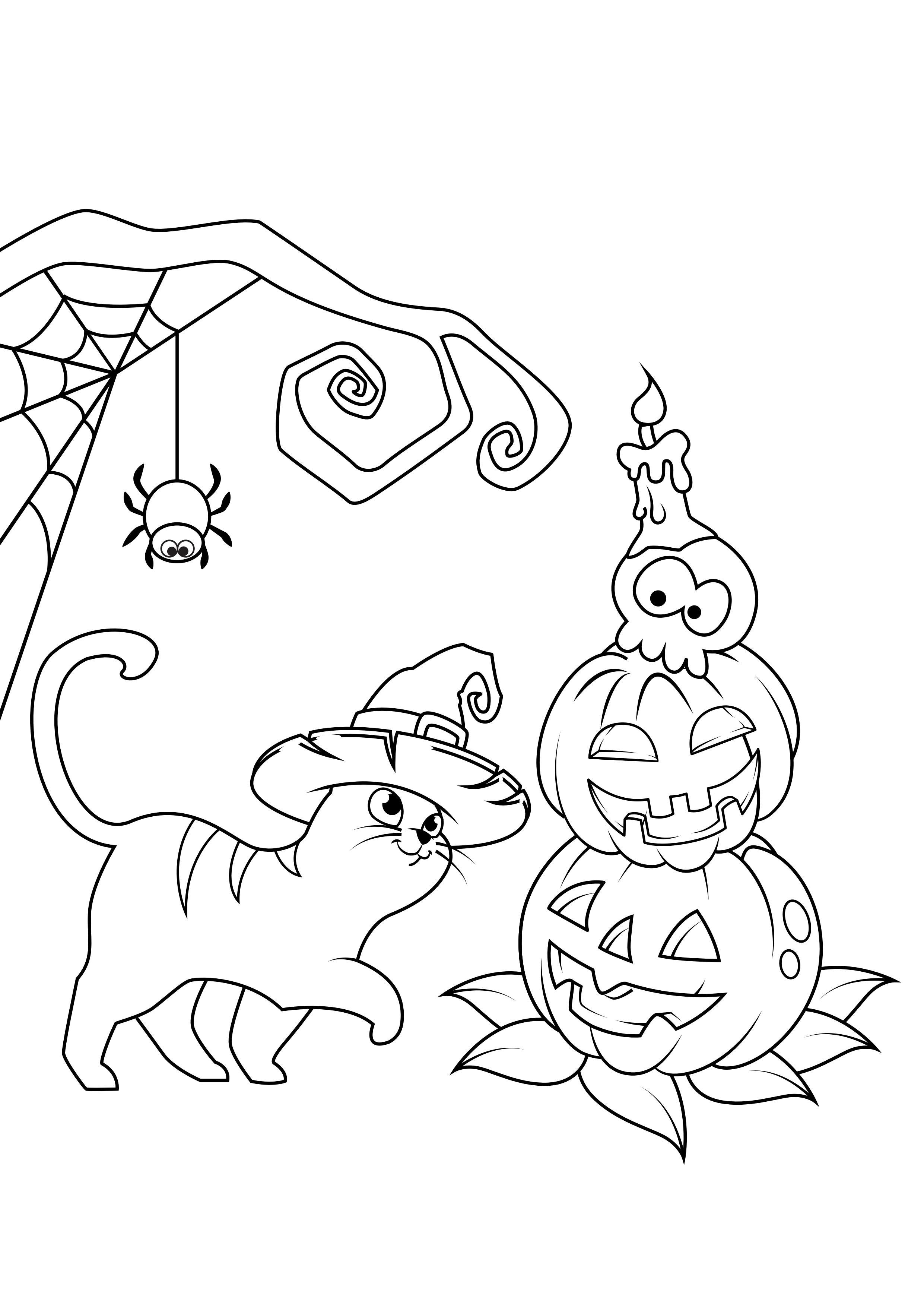halloween Disegno da colorare halloween