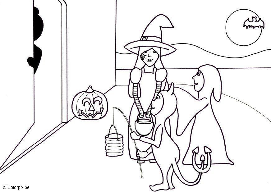 halloween Disegno da colorare halloween
