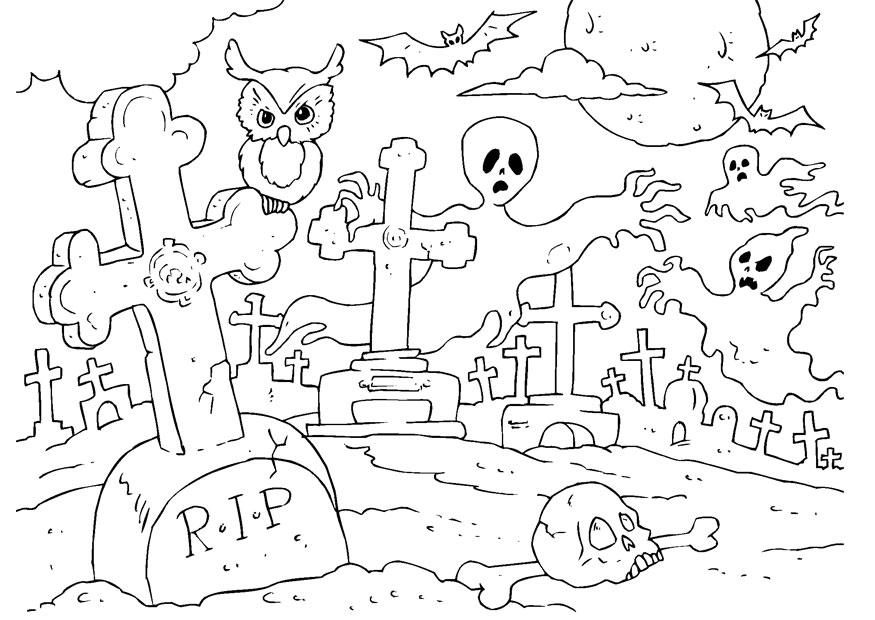 halloween cimitero