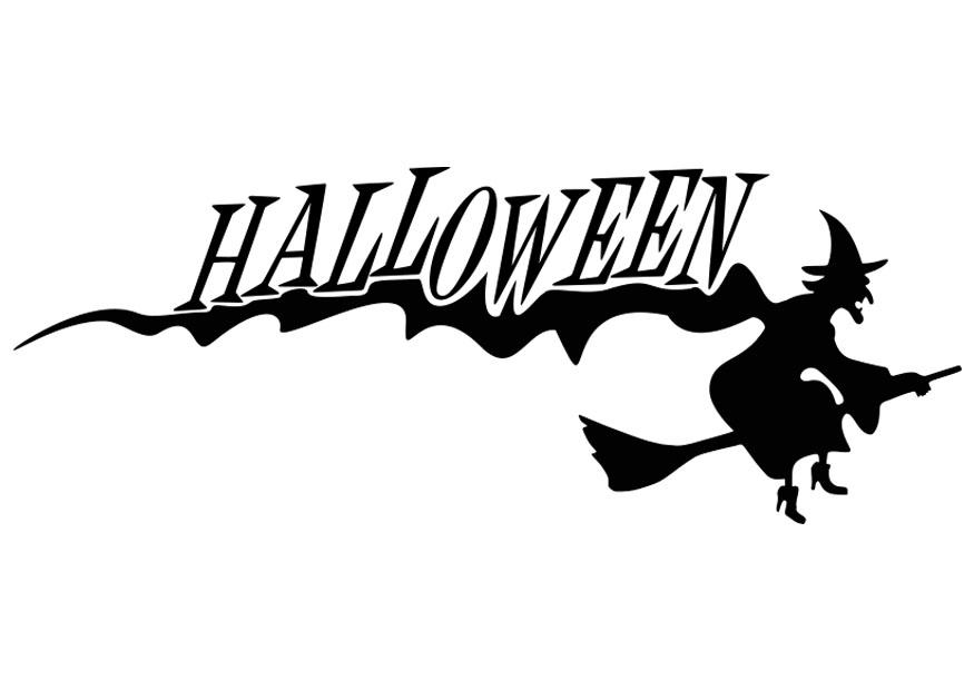 halloween - strega Disegno da colorare halloween - strega