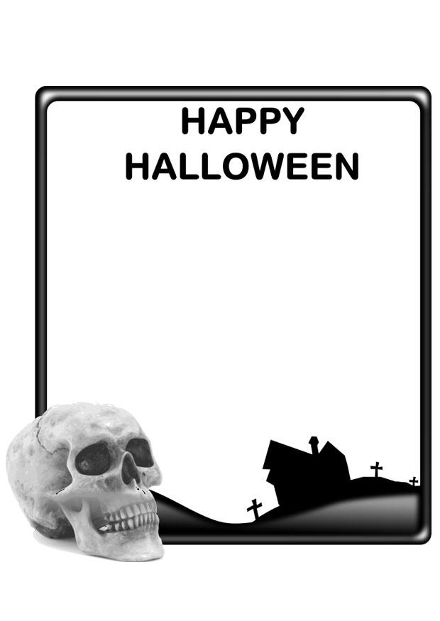 happy halloween Disegno da colorare happy halloween