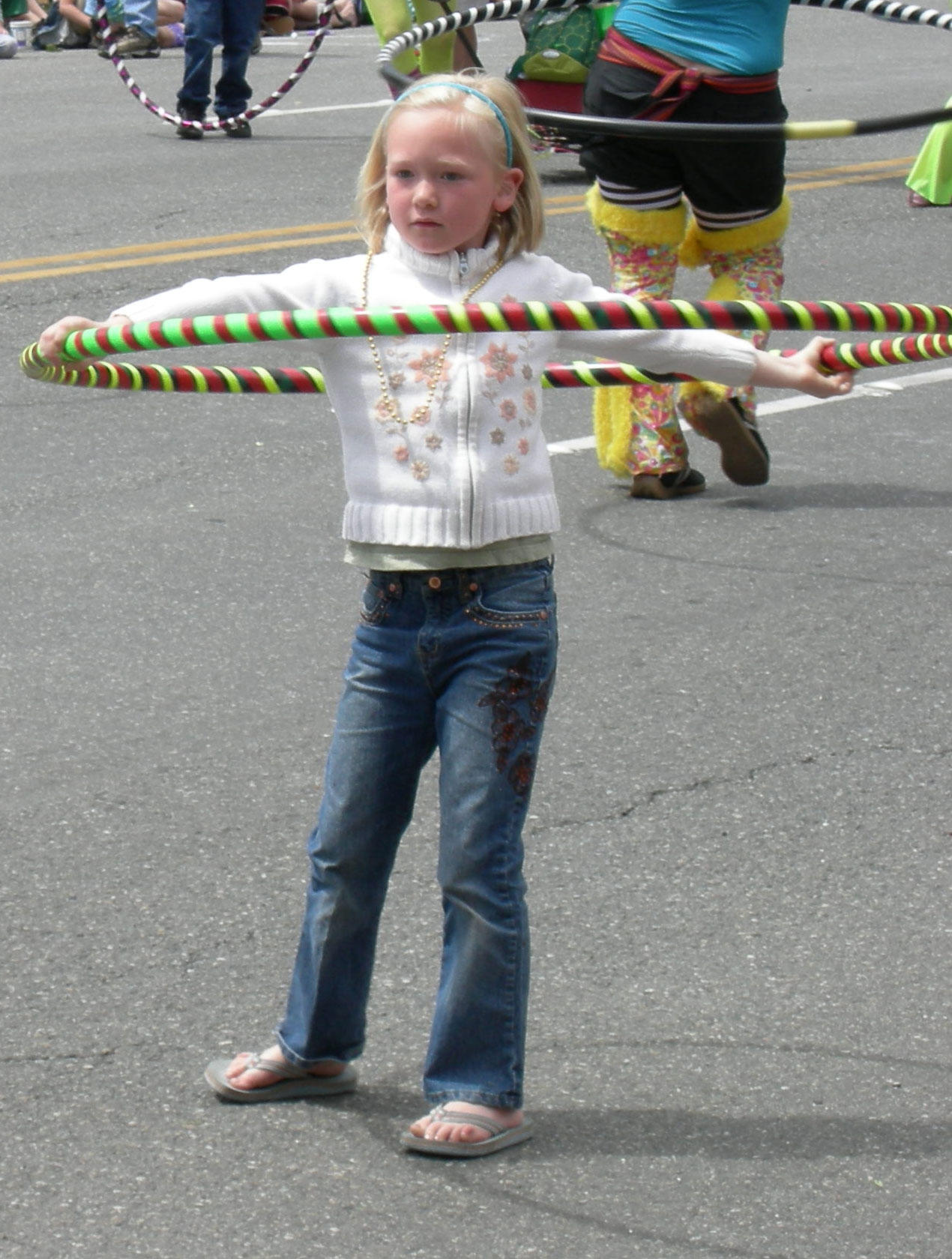 Foto hula hup