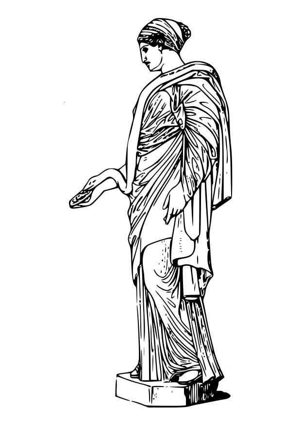 Disegno da colorare hygieia