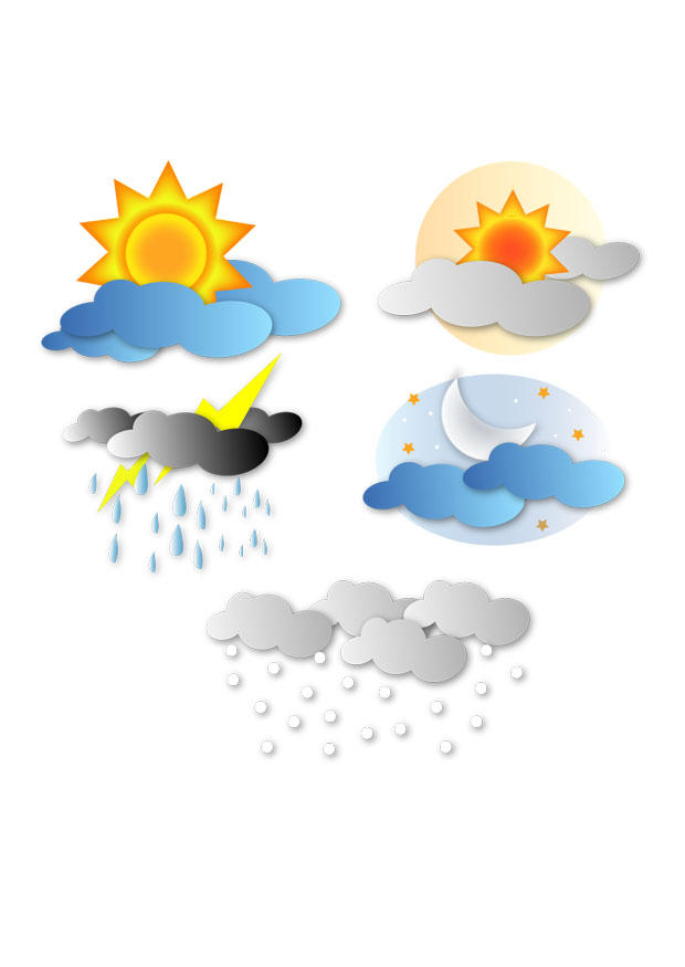 icone del meteo immagine icone del meteo
