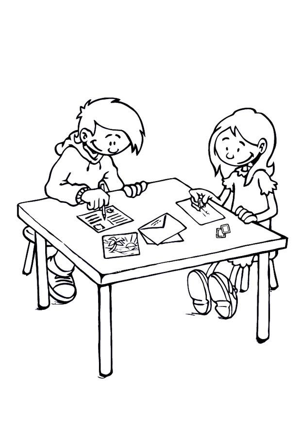 il percorso delle lettere 1 Disegno da colorare il percorso delle lettere 1