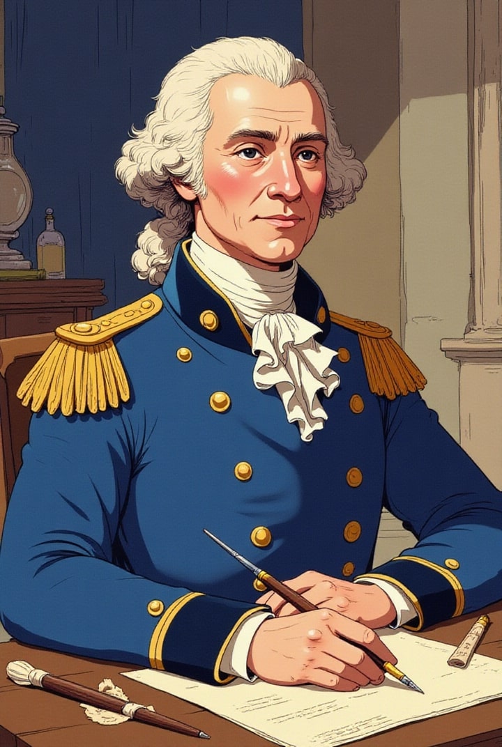 immagine il presidente george washington