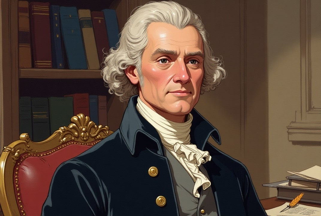 immagine il presidente thomas jefferson