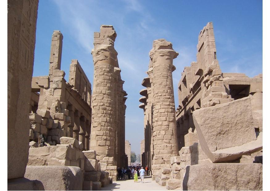 il tempio di karnak a luxor, egitto Foto il tempio di karnak a luxor, egitto