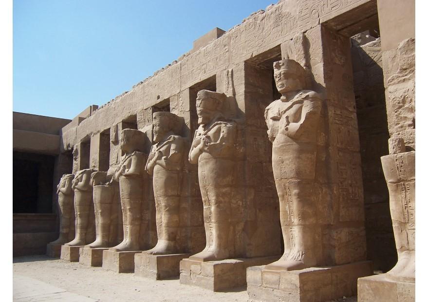 il tempio di karnak a luxor, egitto Foto il tempio di karnak a luxor, egitto
