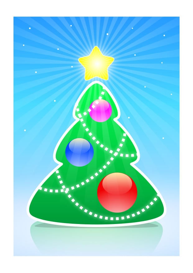 immagine albero di natale