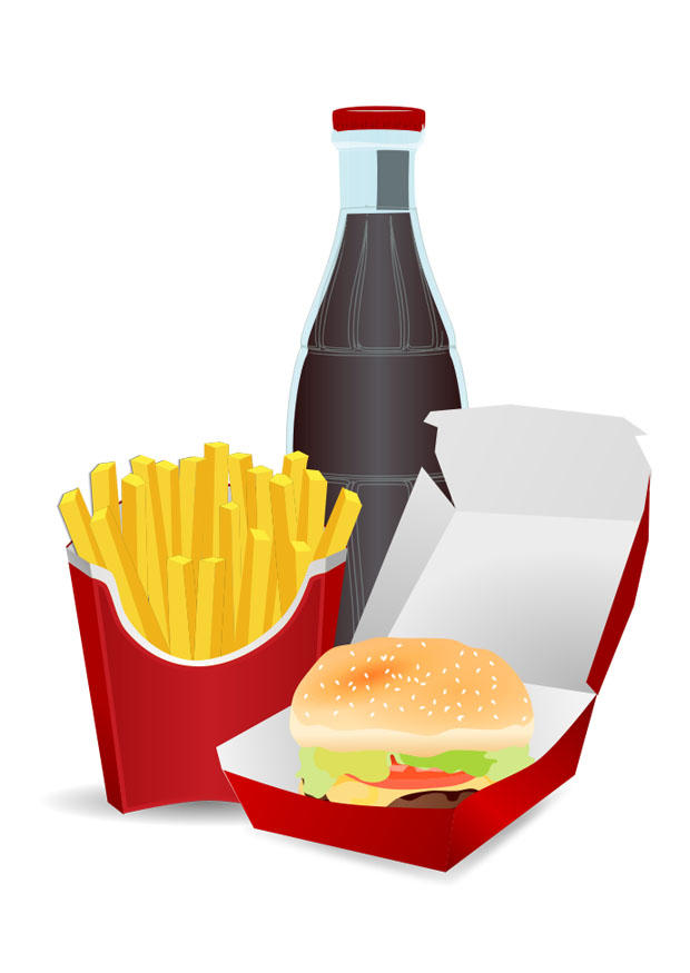 immagine cibo poco sano