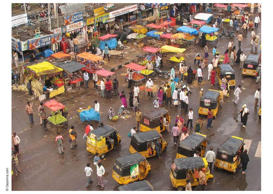 immagine di strada india Foto immagine di strada india