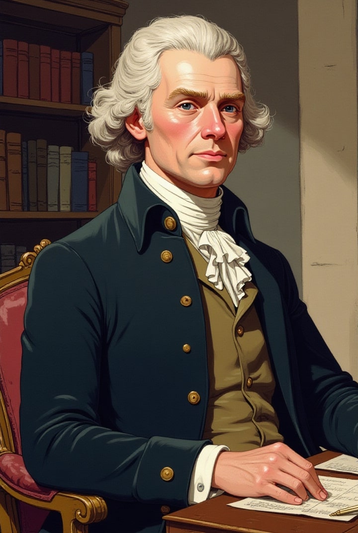 immagine il presidente thomas jefferson