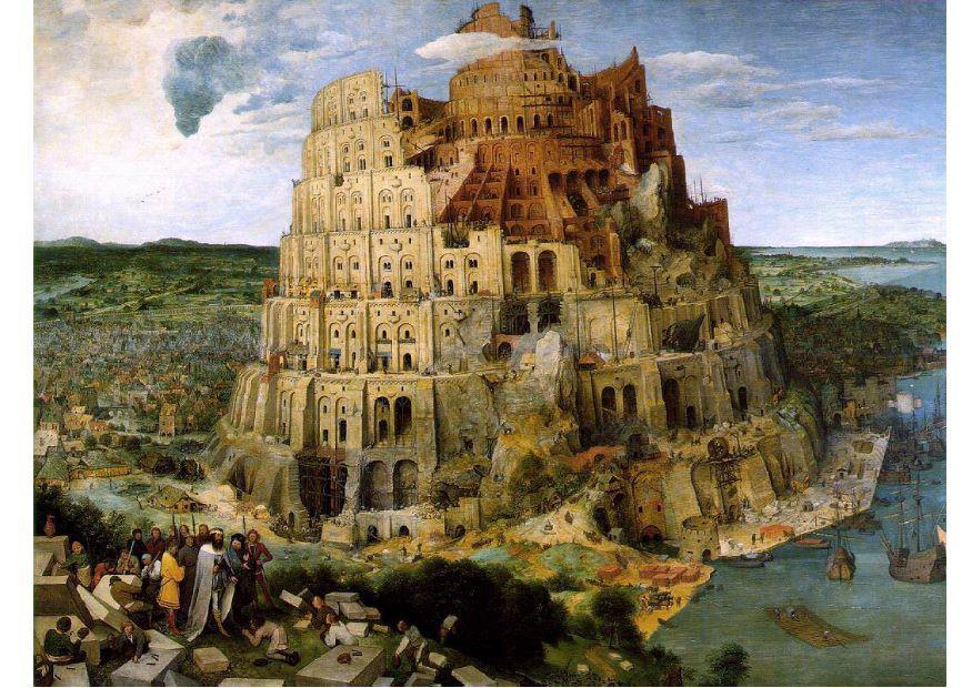 immagine la torre di babele