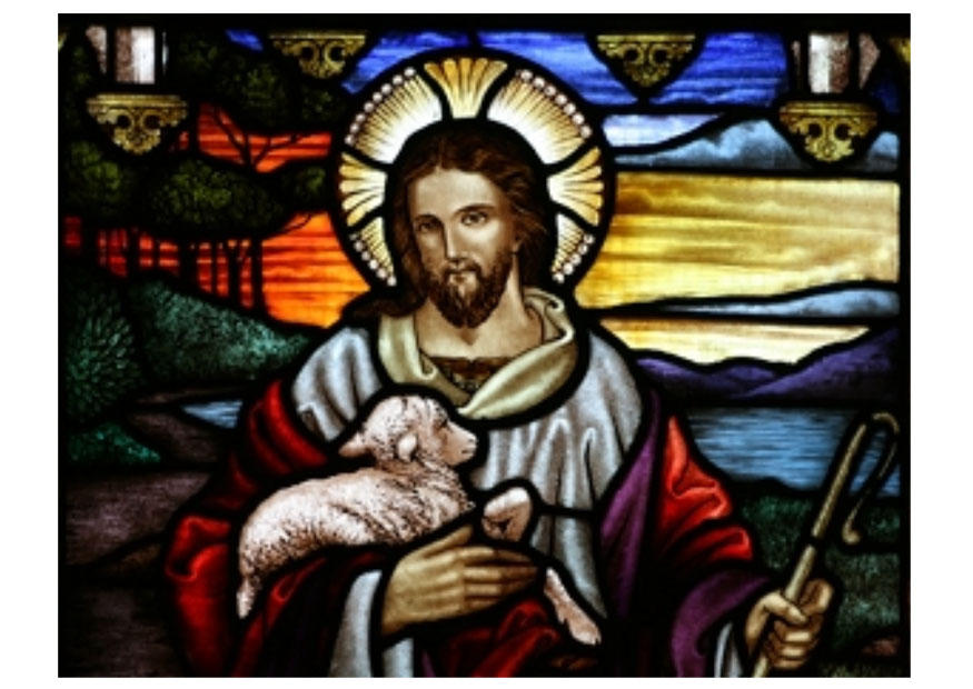 immagine pasqua - gesA¹ con agnello