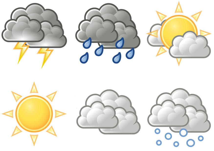 immagine simboli meteo