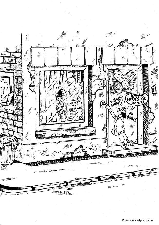 inabitabile Disegno da colorare inabitabile