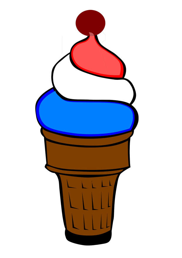 independence day - gelato immagine independence day - gelato