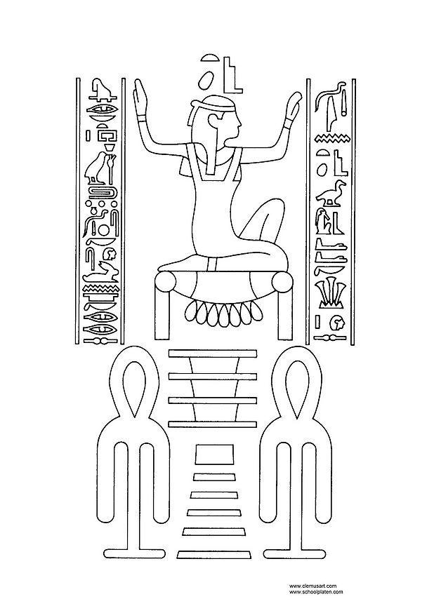 isis Disegno da colorare isis