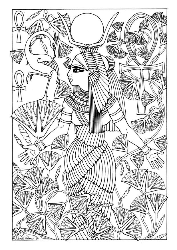 isis Disegno da colorare isis