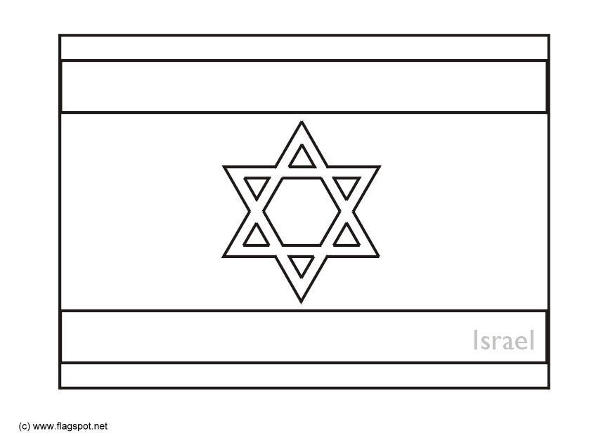 israele Disegno da colorare israele