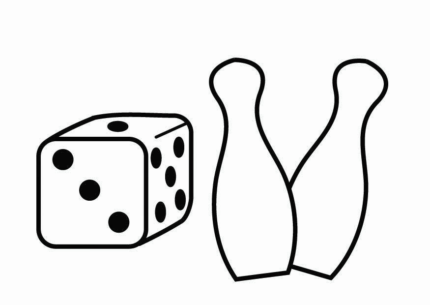langolo dei giochi Disegno da colorare langolo dei giochi