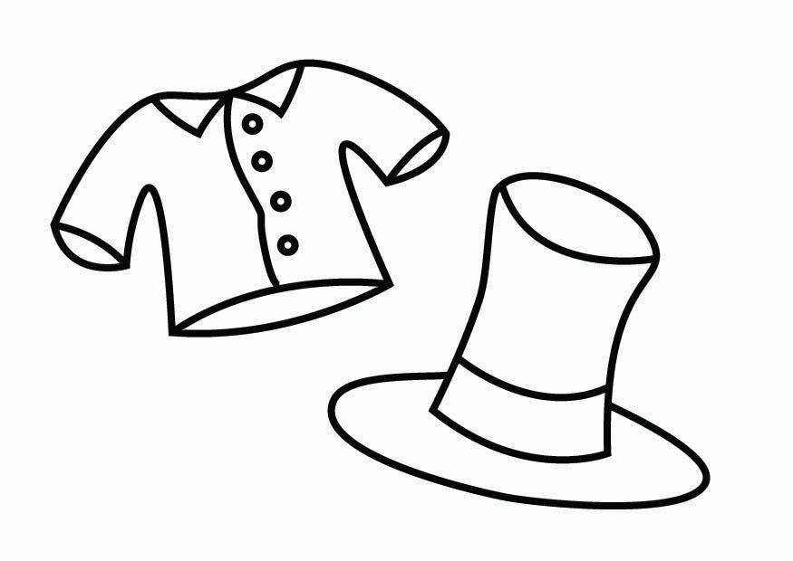 langolo dei vestiti eleganti Disegno da colorare langolo dei vestiti eleganti