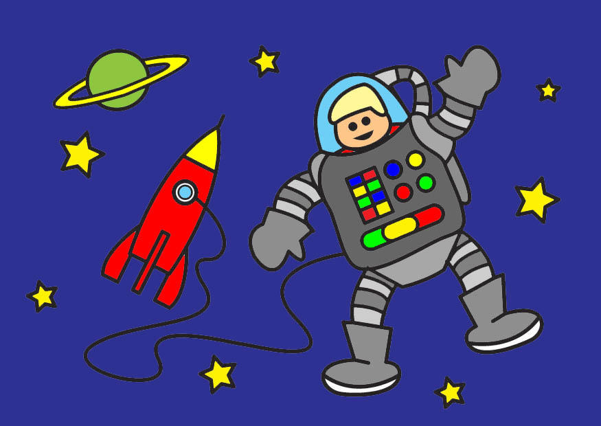 immagine lastronauta
