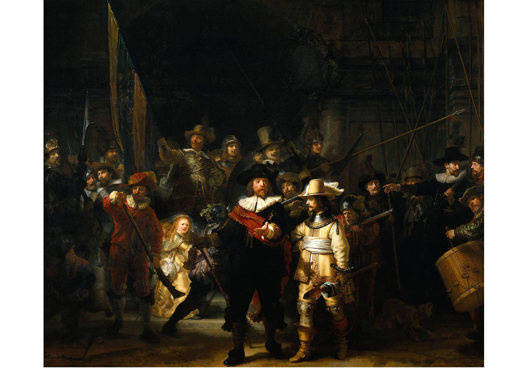 la guardia di notte - rembrandt immagine la guardia di notte - rembrandt
