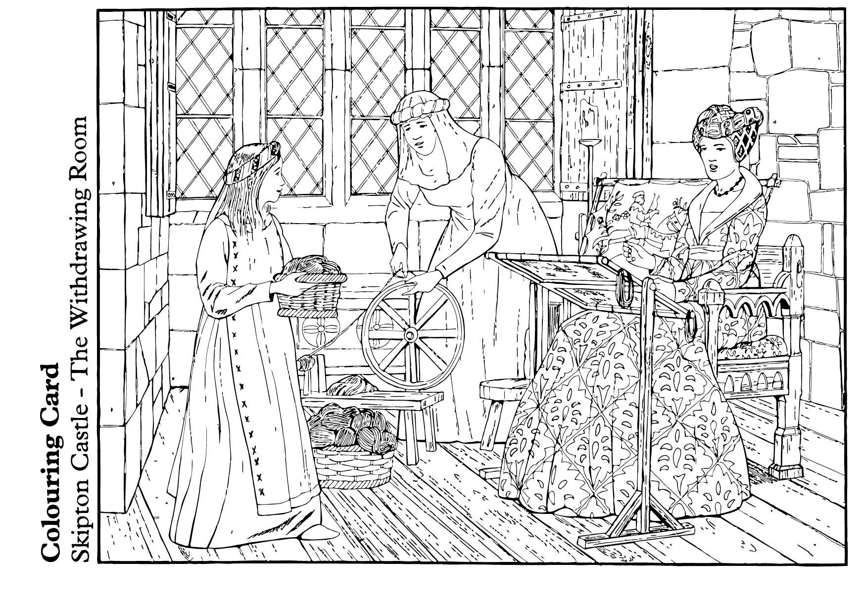la ricezione Disegno da colorare la ricezione