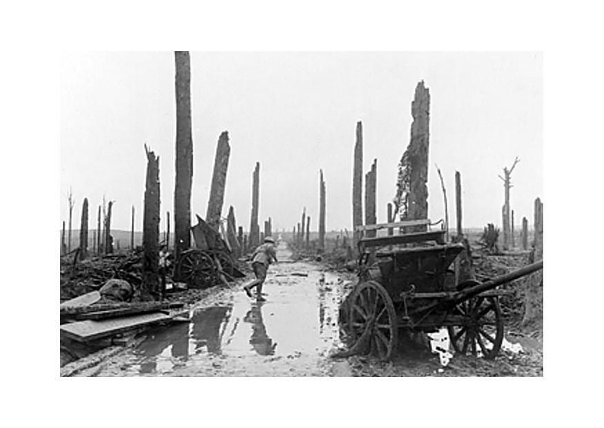 la strada per il fronte Foto la strada per il fronte