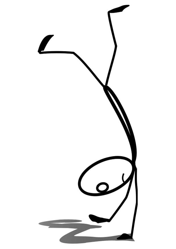 la verticale Disegno da colorare la verticale