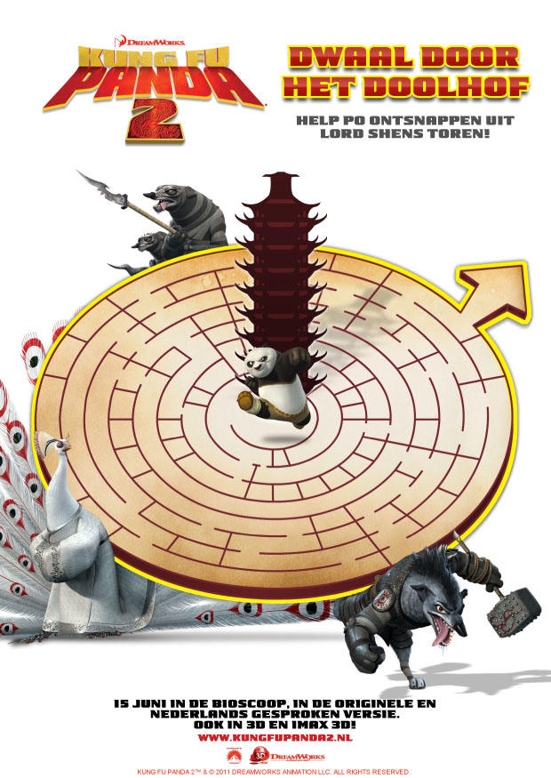 labirinto - kung fu panda 2 immagine labirinto - kung fu panda 2
