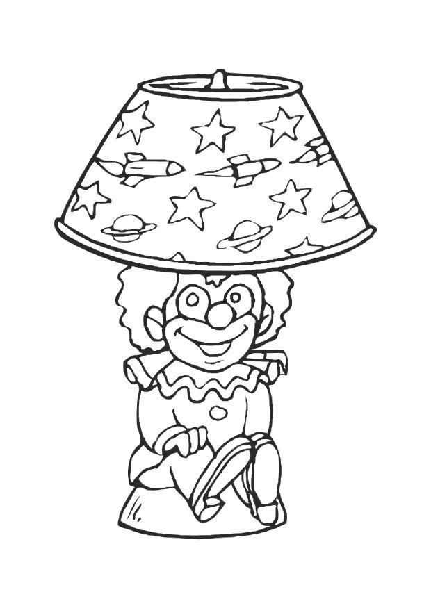 lampadario Disegno da colorare lampadario