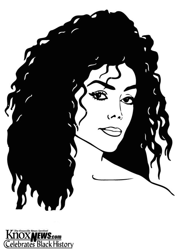 latoya jackson Disegno da colorare latoya jackson