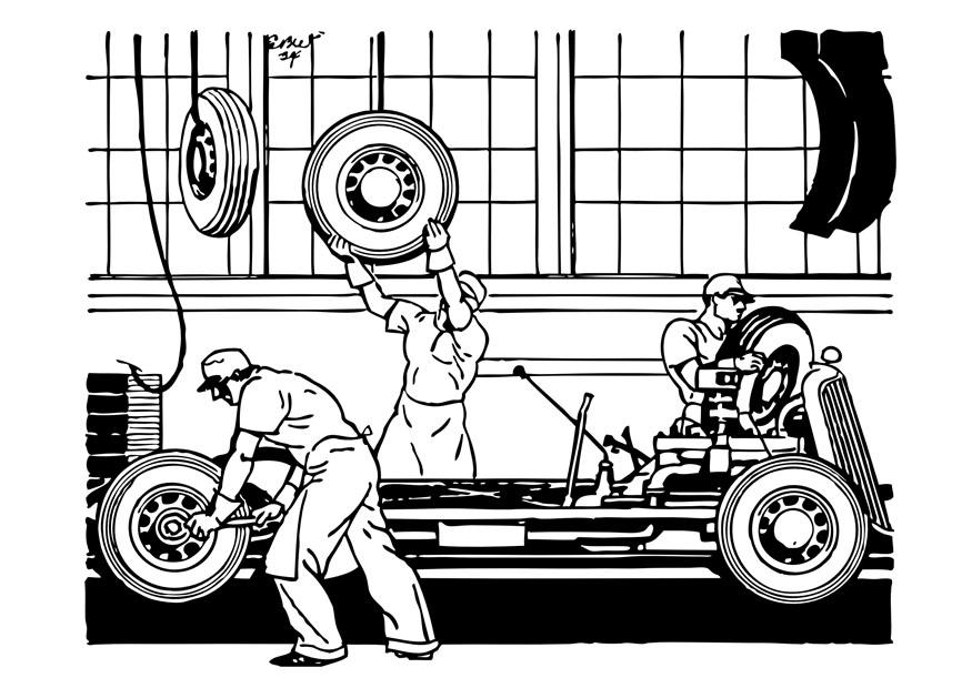 lavoratori Disegno da colorare lavoratori