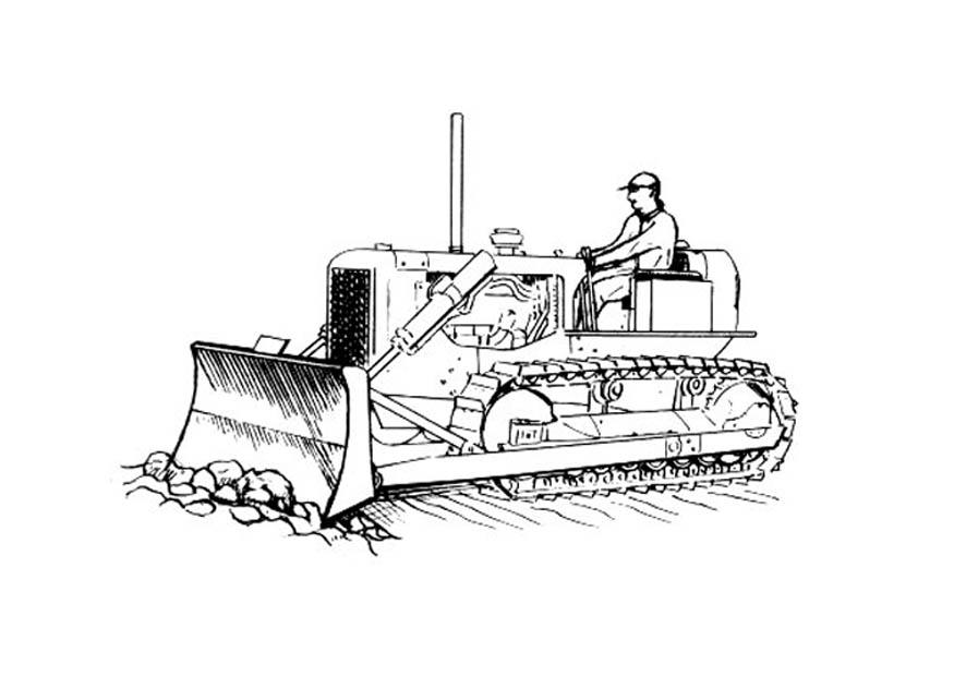 lavori stradali Disegno da colorare lavori stradali