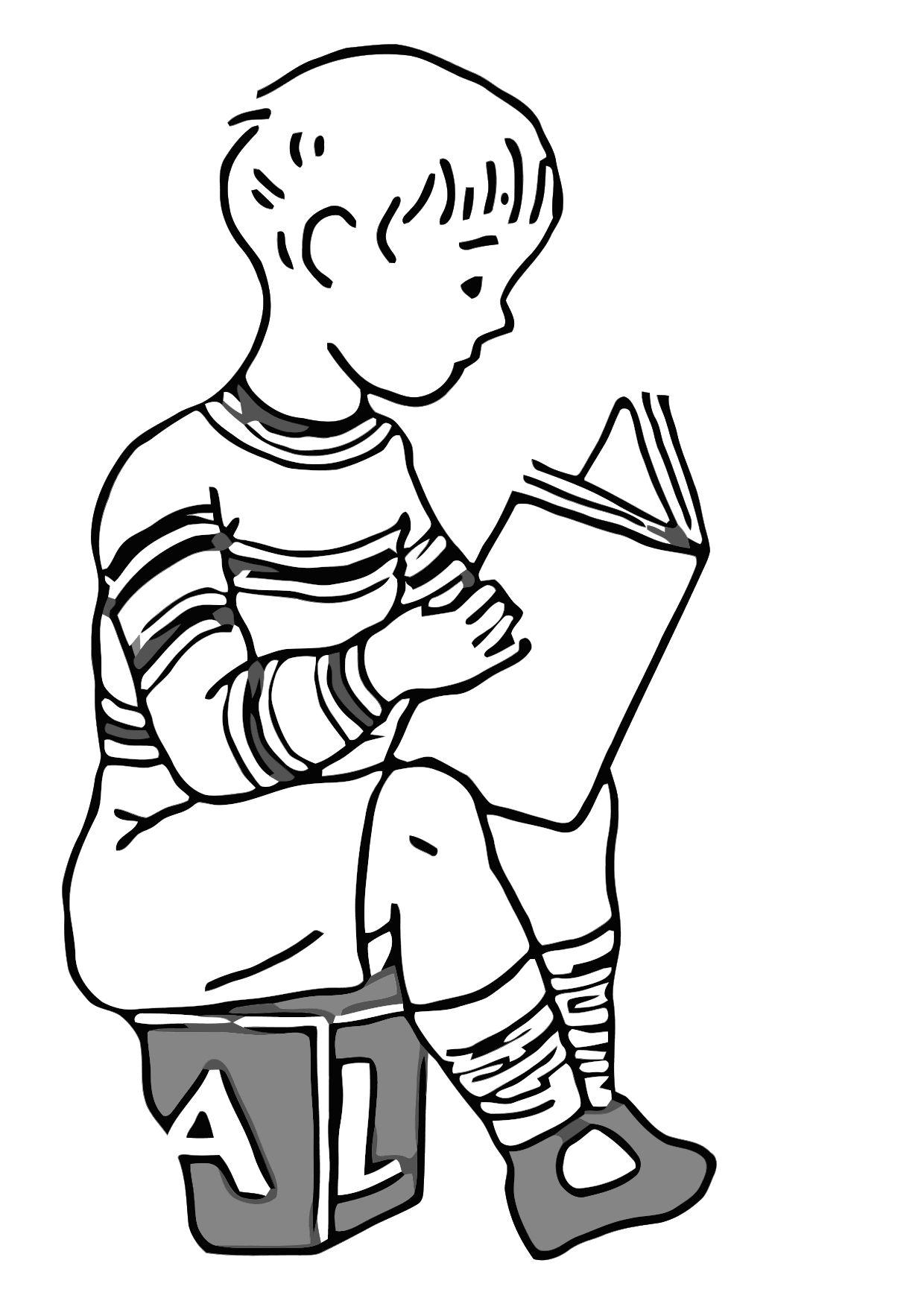 leggere Disegno da colorare leggere