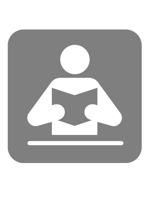 leggere Disegno da colorare leggere