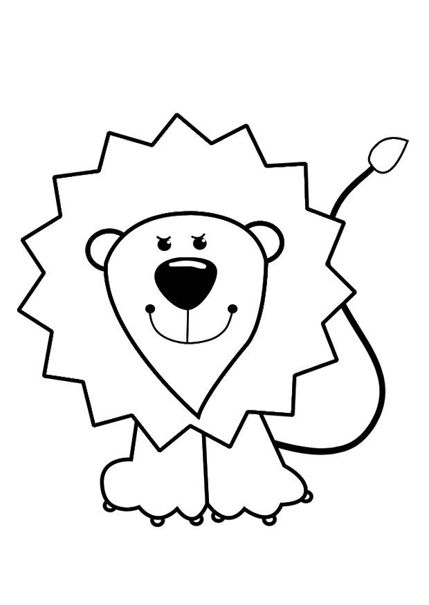leone Disegno da colorare leone