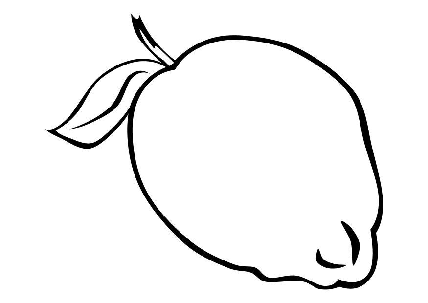 limone Disegno da colorare limone