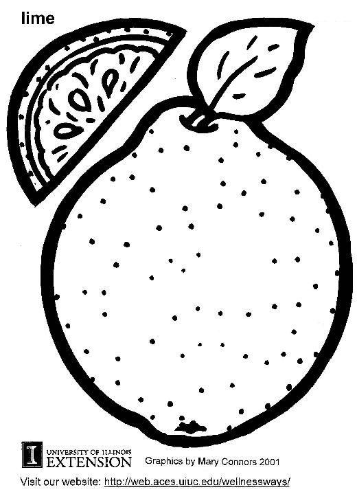 limone Disegno da colorare limone