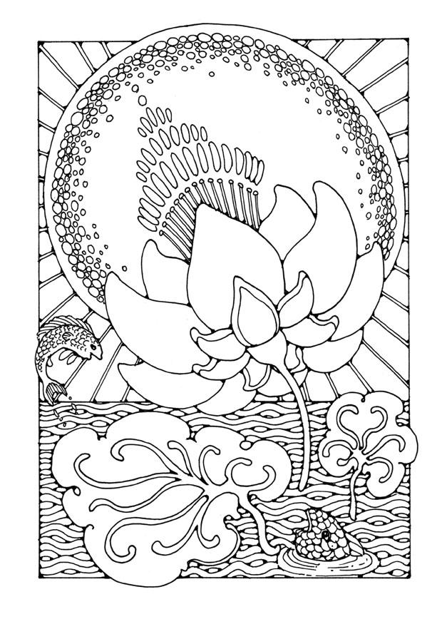 loto Disegno da colorare loto