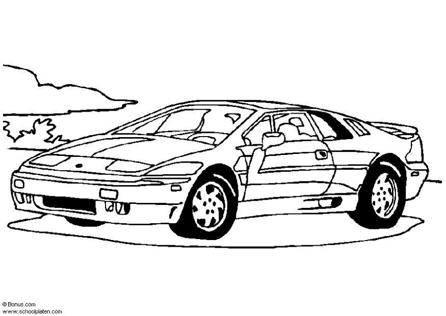lotus esprit Disegno da colorare lotus esprit
