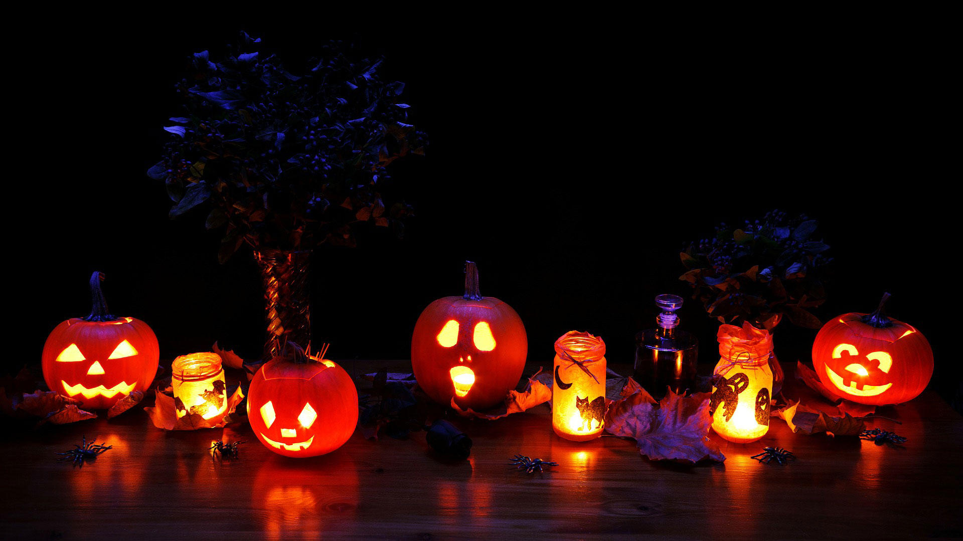 luci di halloween Foto luci di halloween