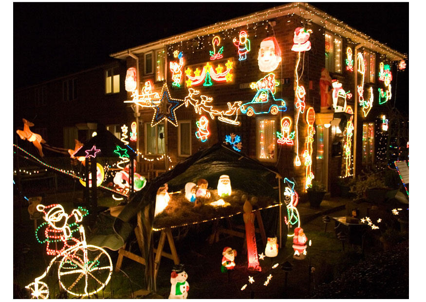 luci di natale Foto luci di natale